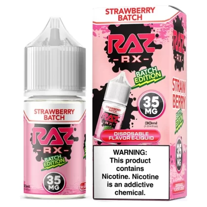 Strawberry Batch Pod Juice x RAZ TF Salt 30ml - Eightvape