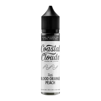 Blood Orange Peach Iced Coastal Clouds E-Juice - Site#VAP~Nicotine#3mg>6mg~Size#Single