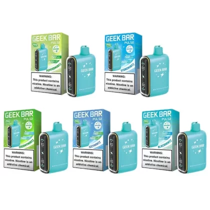 Geek Bar Pulse 15000 Mintz Edition Disposable Vape - flavors#Stone Mintz>Pepper Mintz>Black Mintz>Creamy Mintz>Icey Mint