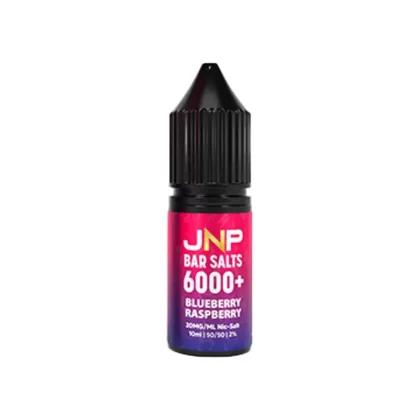 JNP 6000+ Bar Salts Blueberry Raspberry E Liquid - Nicotine Strength#20mg>10mg (08F7D4)