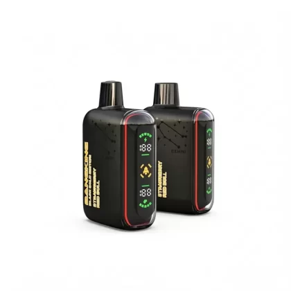 Bang King 12 Star Signs 50000 Puffs Mesh Coil - Random Flavors, Blue Razz Ice; 3-nicotine, 2-nicotine (A2318C)