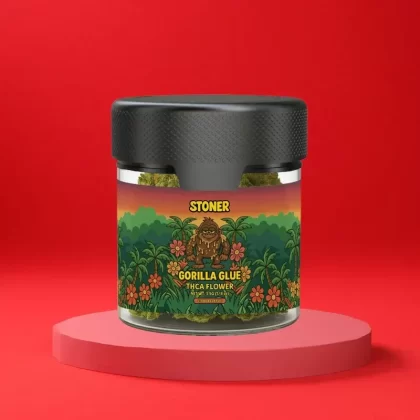Stoner STON-FLW-GGLU-THCA-28GGorilla Glue THCA Flower – Stoner Classic - Size#3.5g>7g>14g>28g