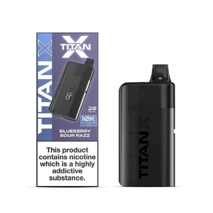 Titan X Prefilled Pod Kit Blueberry Sour Razz - Nicotine Strength#20mg (2193EE) (2193EE)