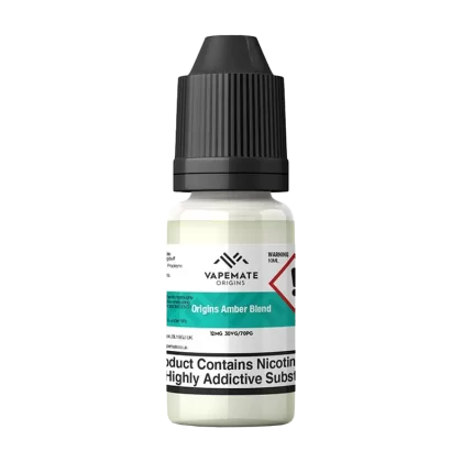 Vapemate Origins Amber Blend 10ml - 18mg - Vape Product