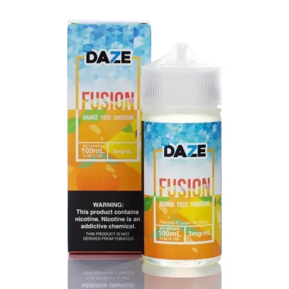 7 Daze Fusion TFN - Orange Yuzu Tangerine ICED - 100ml - 3mg