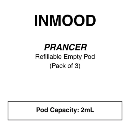 Replacement Pod for Inmood Prancer Pod Kit - 0.6 Ohm, 1.0 Ohm