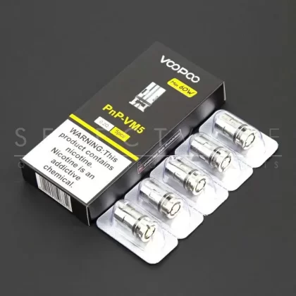 VooPoo PnP-VM5 0.2ohm Replacement Coils – 5 Pack