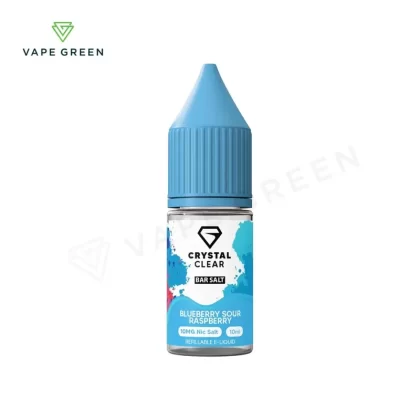 Blueberry Sour Raspberry Nic Salt E-Liquid by Crystal Clear - Eliquidsupply
