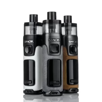 SMOK RPM 5 80W Pod Mod Kit - 2000mAh Built-In Battery - Beige White Leather