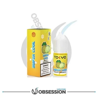 Super Cool Series Breezy Pineapple Salt Nic By Tokyo | 30ml