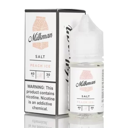 Salt ICED Peach – The Milkman SALT – 30mL