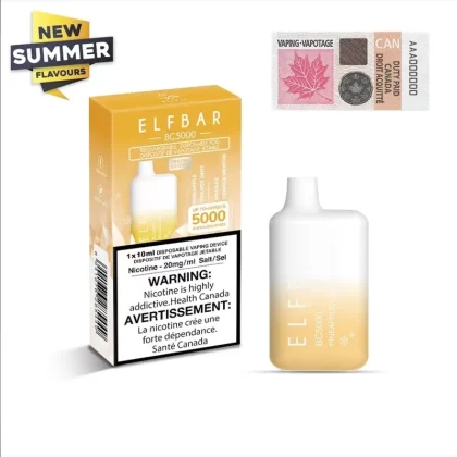 ELF BAR BC5000 Disposable Vape -Pineapple Orange Mint