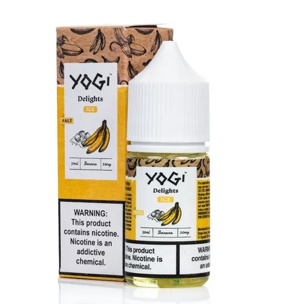Yogi Delights Salt – Banana Ice 30ml - Vape Product; Vape Product, Vape Product