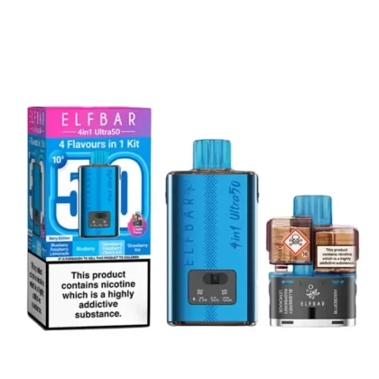 Elf Bar 4-in-1 Ultra 50 Pod Kit - Yellow Edition