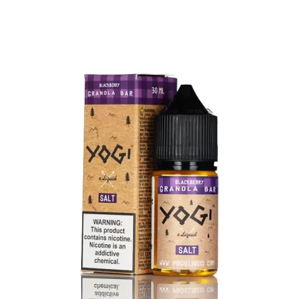 Yogi Salt Nic - Blackberry Granola Bar - 30mL - 50mg