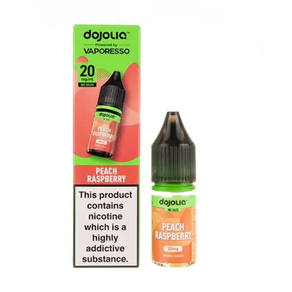 Peach Raspberry Dojoliq Nic Salt E-Liquid by Vaporesso - 10mg