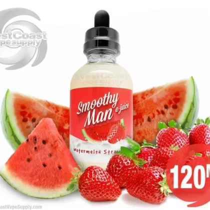 ?? Smoothy Man Watermelon Strawberry Ejuice 120ml ??