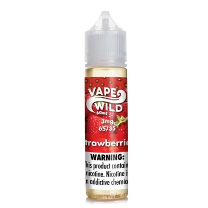 Strawberries By Vape Wild E-Liquid 60ML - Vape Product, Vape Product