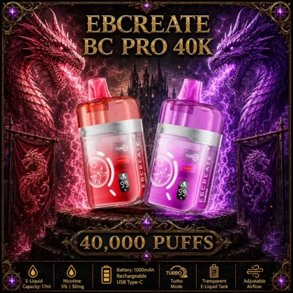 EBCREATE BC Pro 40K TEXAS COMPLIANT - Blackberry Grape