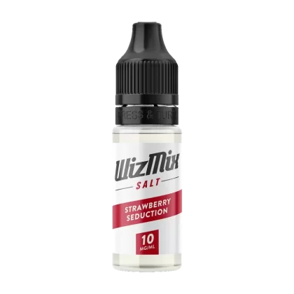 Wizmix Salt Strawberry Seduction - 10ml - 20mg - Vape Product (A521C8)