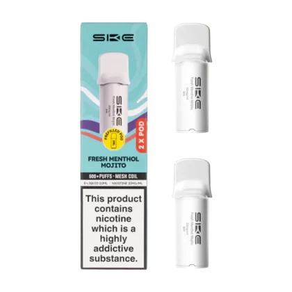 Fresh Menthol Mojito SKE 600 Pro Pods - 10mg - Vape Product (6744C4)