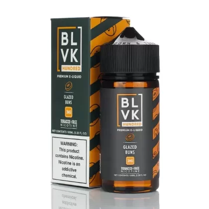 BLVK Hundred E-liquid - Glazed Buns - 100ml - 3mg