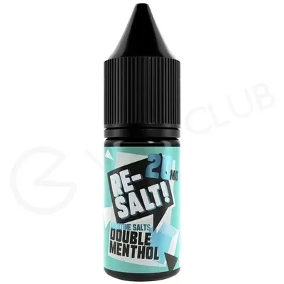 Double Menthol Nic Salt E-Liquid by Re Salt