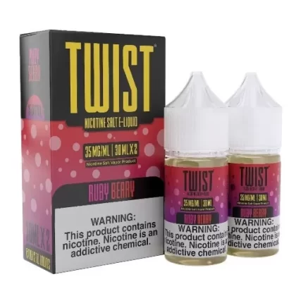 Twist E-Liquid Salts – Ruby Berry 2x30ml