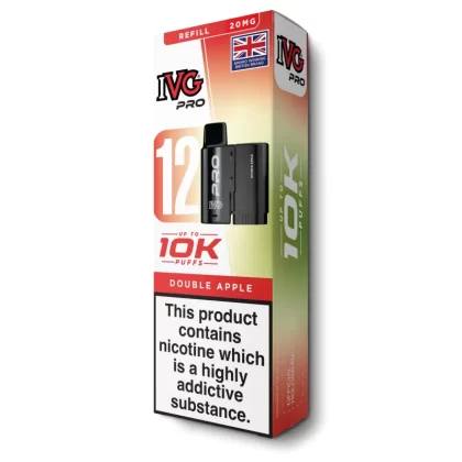 Double Apple Pro 12 Refill Pod by IVG - Ecigarettedirect Co