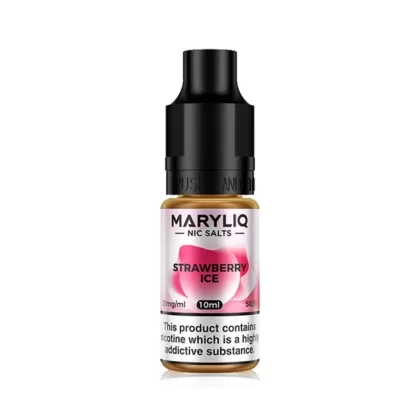 Lost Mary MaryLiq Strawberry Ice E Liquid 10ml - Nicotine Strength#20mg>10mg