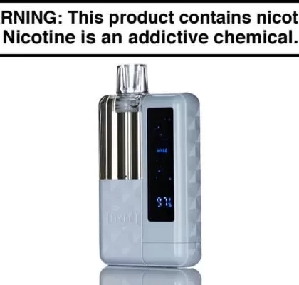 MYLÉ POD BOX DISPOSABLE VAPE KIT – 35,000 PUFFS - Clear, Iced Mint