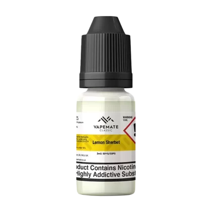Vapemate Classic Lemon Sherbet 10ml - 50VG / 50PG / 18mg - Vapeshop Co