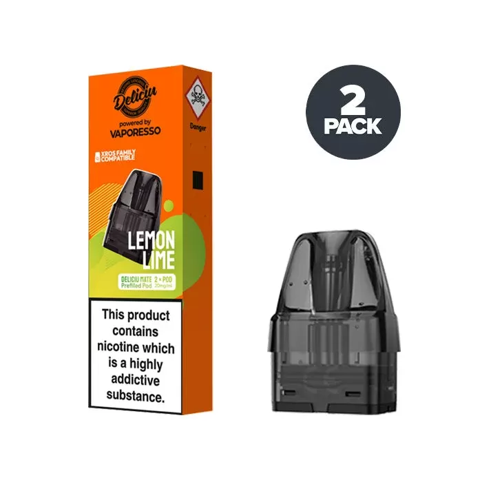 Lemon Lime Vaporesso Deliciu Mate Pre-filled Pods