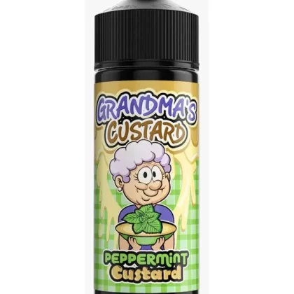 Grannies Custard Peppermint Custard E-Liquid 120ml - 3mg