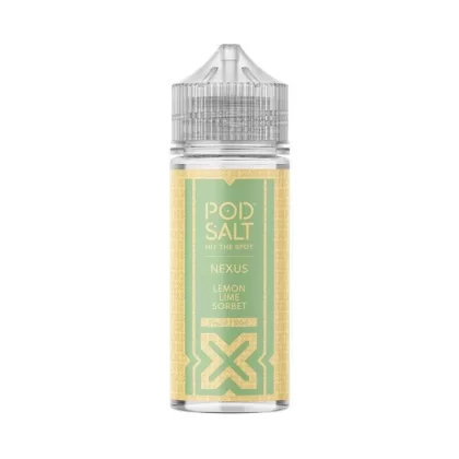 Lemon Lime Sorbet 100ml Shortfill e-Liquid by Pod Salt Nexus - Eliquidsupply