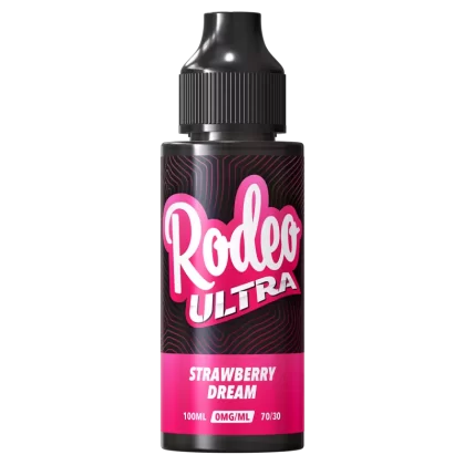 Strawberry Dream by Rodeo Ultra 100ml - NIC SHOTS (FREE)