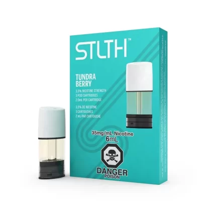 STLTH PODS – TUNDRA BERRY - Nicotine Strength#20 MG>BOLD 50