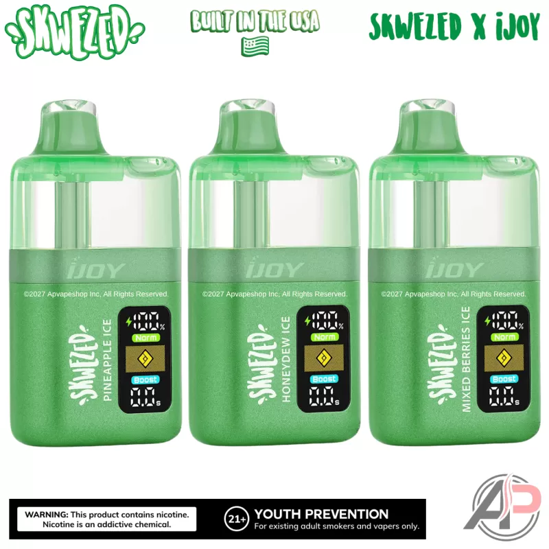 Skwezed x iJoy XP50000 Disposable Vape Device