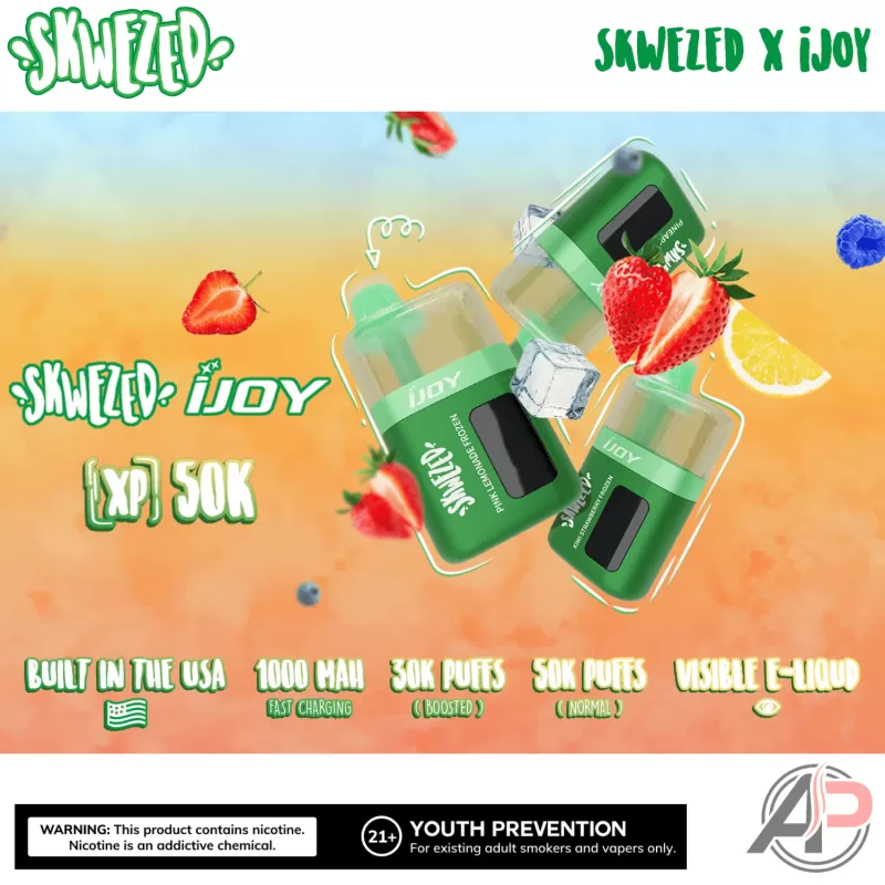 Skwezed x iJoy XP50000 Disposable Vape Device - Image 2
