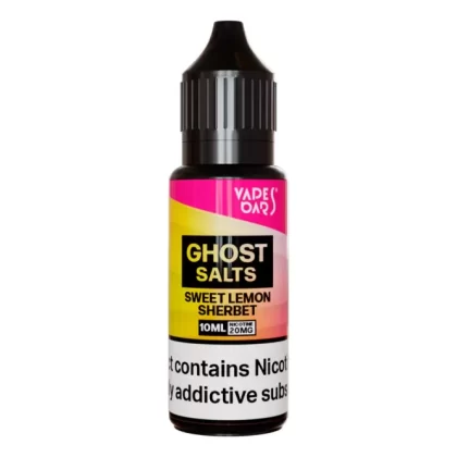 Ghost Salts Sweet Lemon Sherbet Ice Nic Salt by Vapes Bars