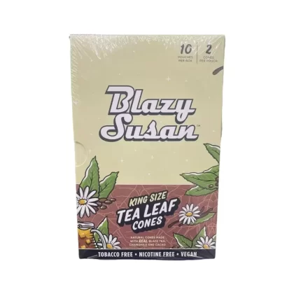 Blazy Susan King Size Cones Tea Leaf (10 Pouches x 2 per Pouch)