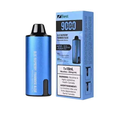 Z BEST Disposable – ZPOD – SPECIAL NIC BLEND – 9000 Puffs – Blue Raspberry