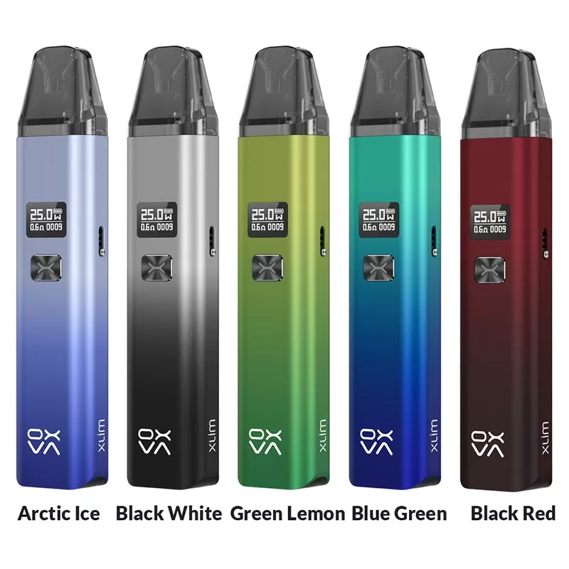 OXVA Xlim V2 Pod System Kit 900mAh - Dark Blue - Image 3