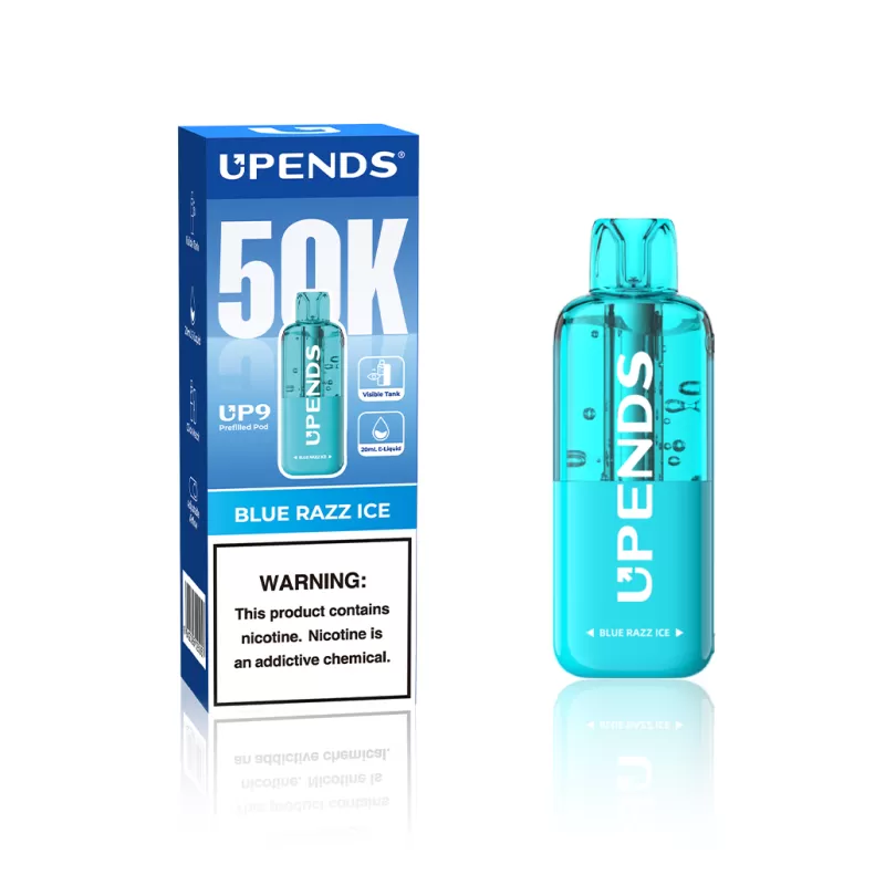 Upends UP9 50K Puffs Disposable POD - 50,000 Puffs - Sour Apple Ice - Image 2