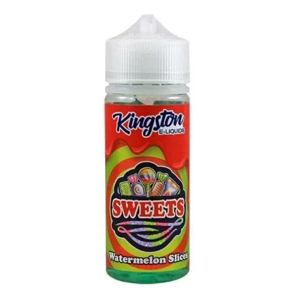 Sweet – Watermelon Slices Kingston 100ml Nicotine Free 0mg E Liquid VAPE Juice - Eliquidsupply