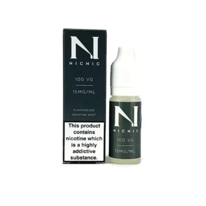 NIC NIC 15mg Nicotine Shot 10ml 100VG - Nicotine Strength#15mg (DFB238)