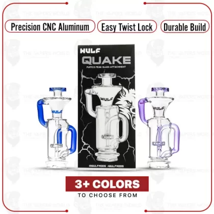 Wulf Mods Quake Glass Puffco Peak Top - Thevapersworld