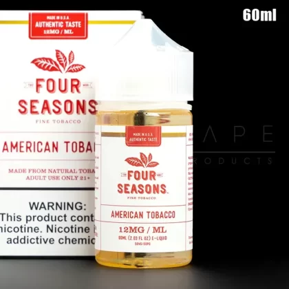 Four Seasons – American Tobacco Eliquid 60ml