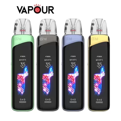 Uwell Caliburn G4 Pro Pod Kit - Stripe Black, Desert Gold