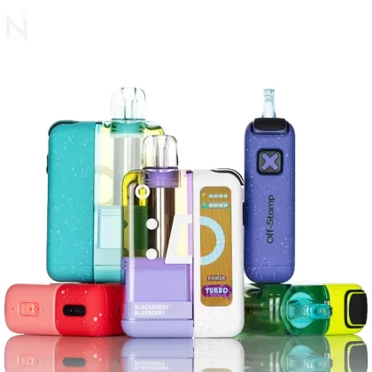Off-Stamp X-Cube 35K Crystal Edition Disposable FULL KIT - Mountain Berry